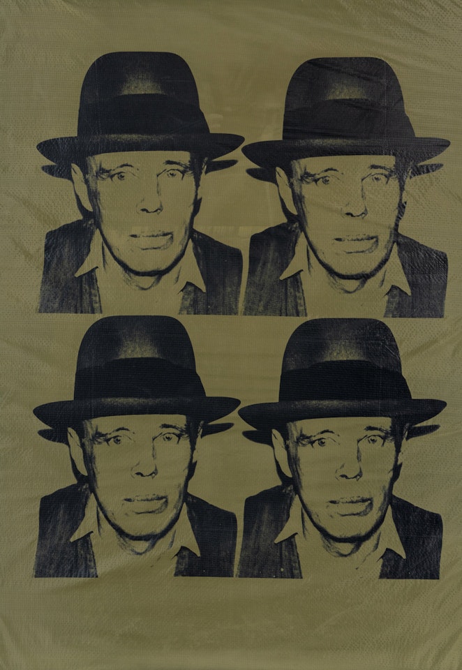 Joseph Beuys, c. 1980 by Andy Warhol