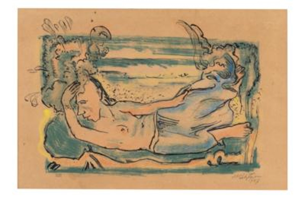 Badende by Max Pechstein