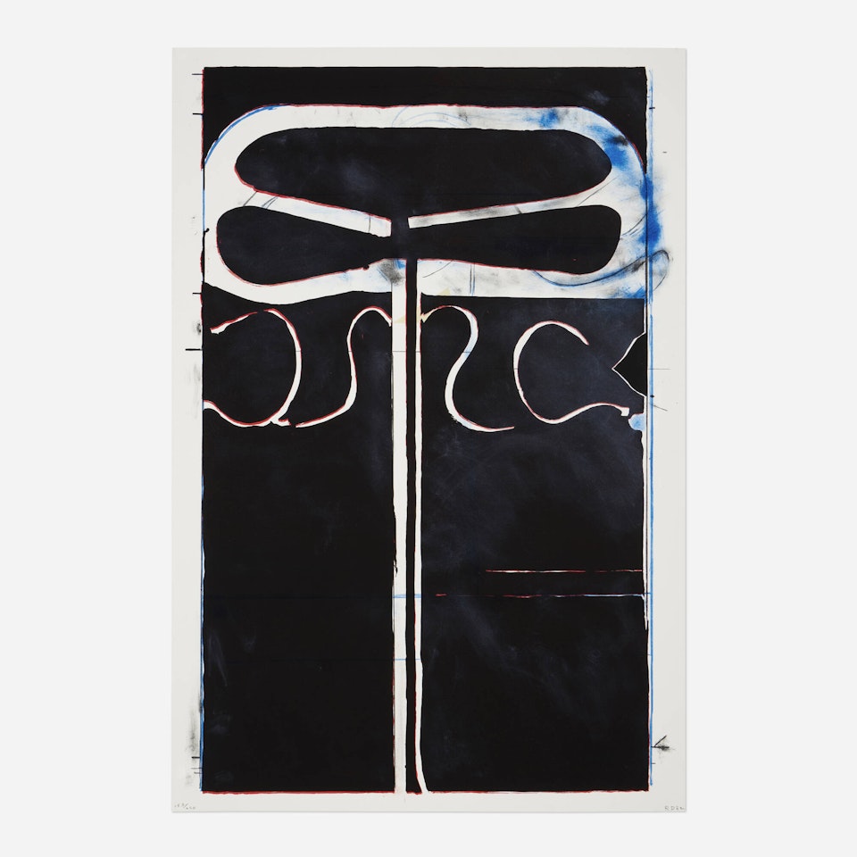 Untitled (from Club/Spade Group '81-82) (from the Eight by Eight to Celebrate the Temporary Contemporary portfolio) by Richard Diebenkorn