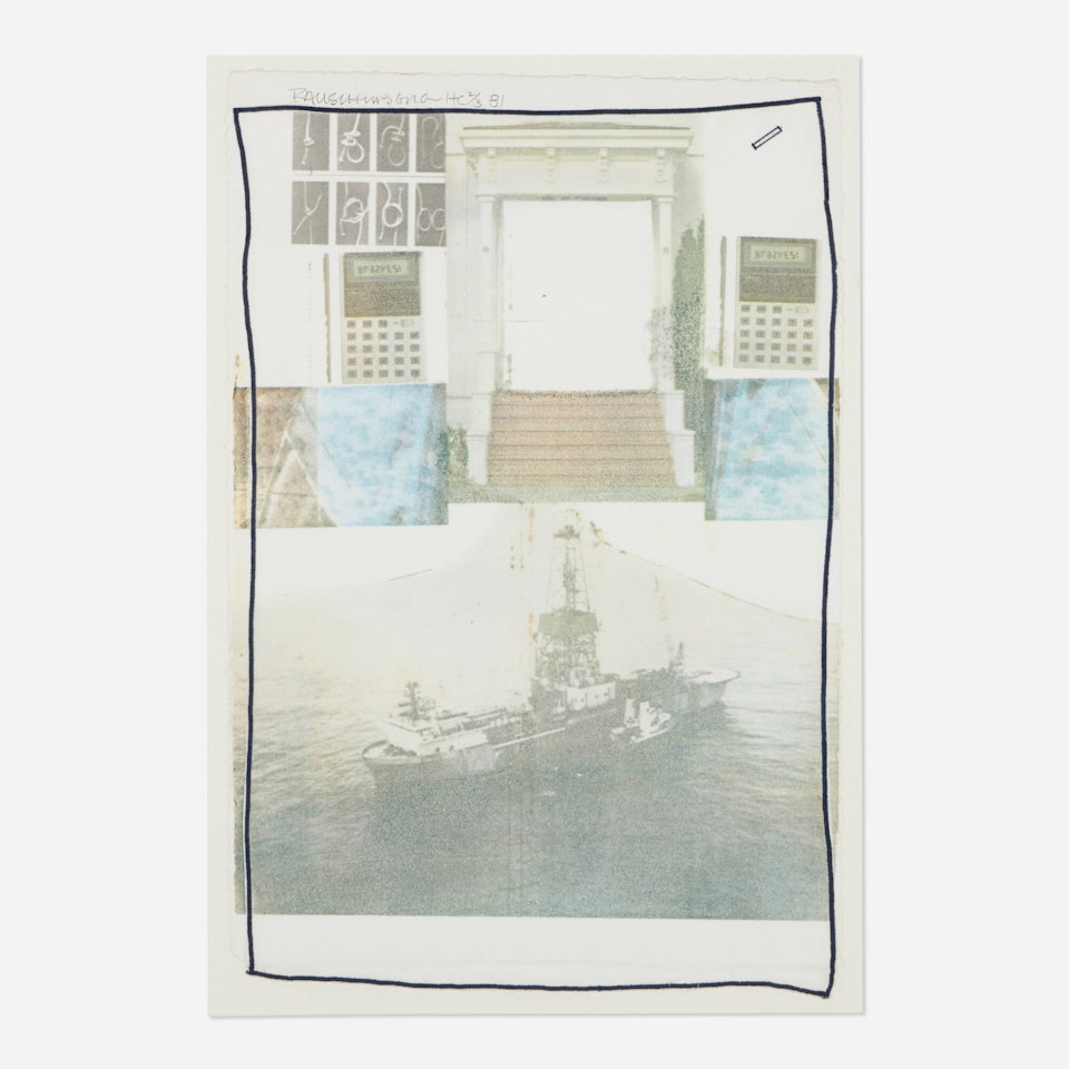Arcanum VII by Robert Rauschenberg