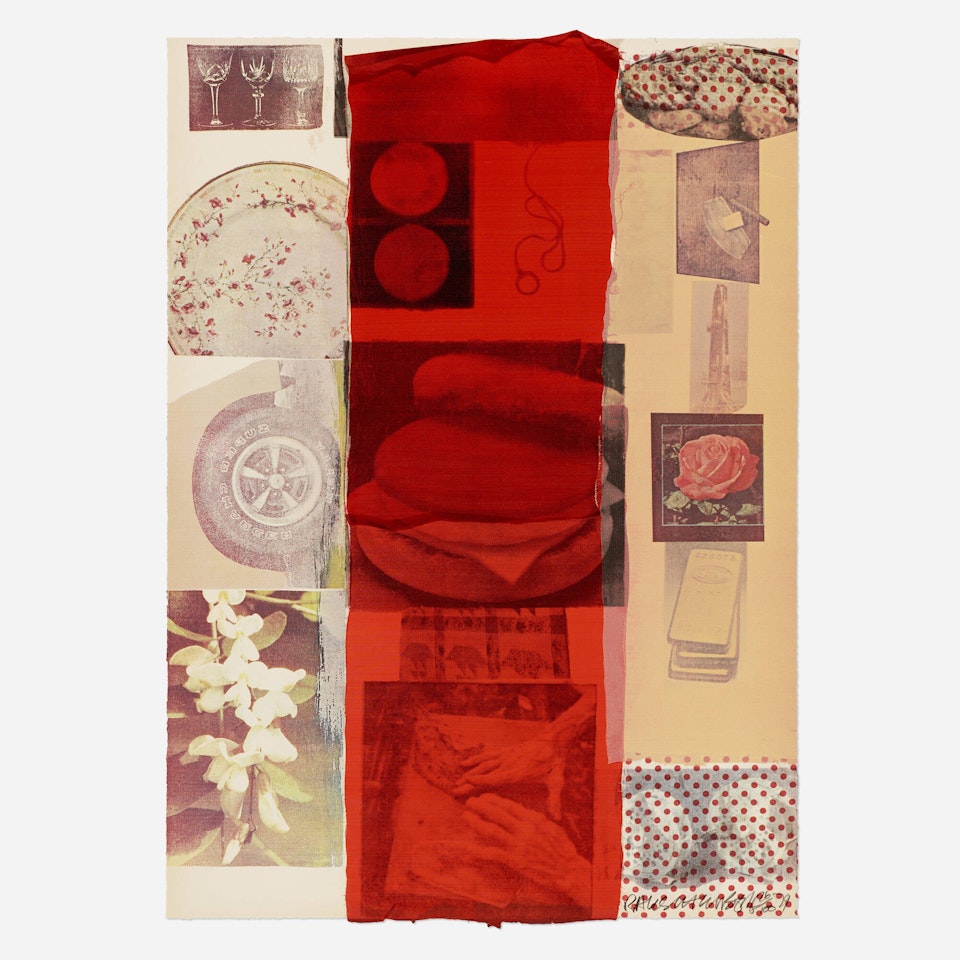 Flirt by Robert Rauschenberg