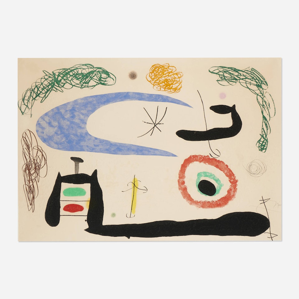 Dormir sous la lune by Joan Miró