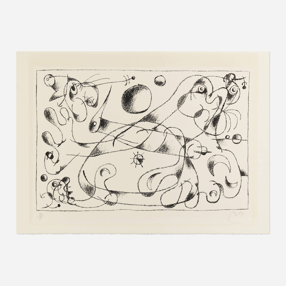 Ubu Roi X by Joan Miró