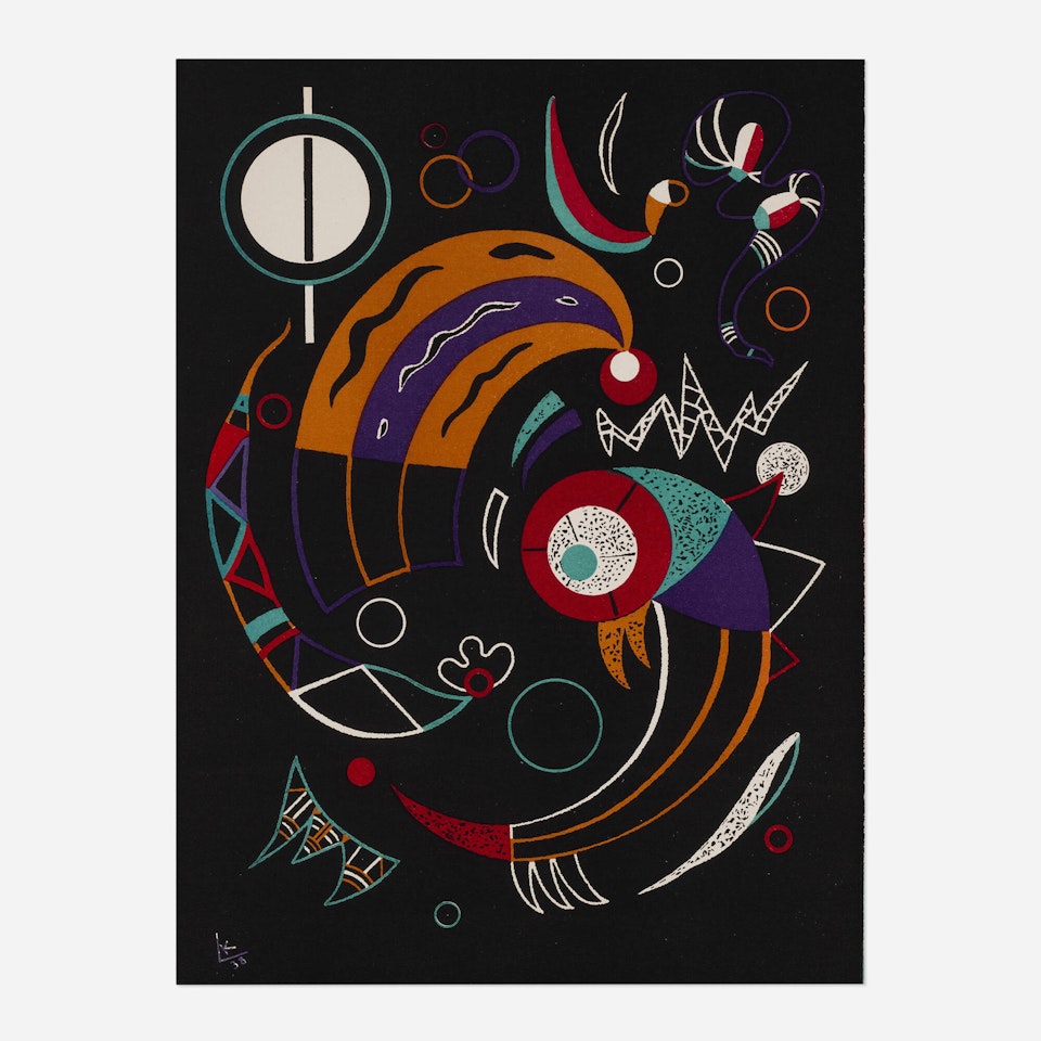 Comets (from Verve Vol. 1, No. 3) by Wassily Kandinsky