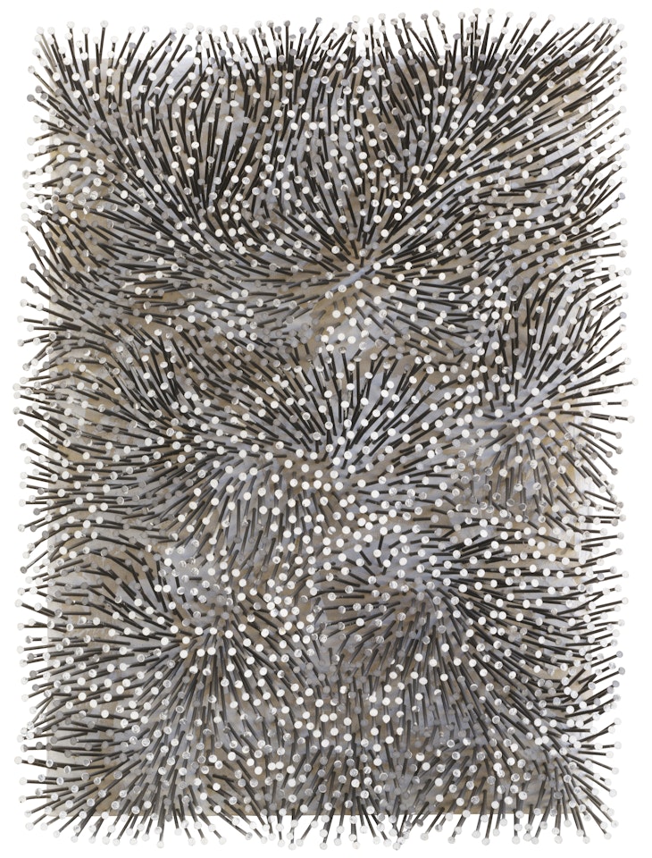 Weißes Feld by Günther Uecker