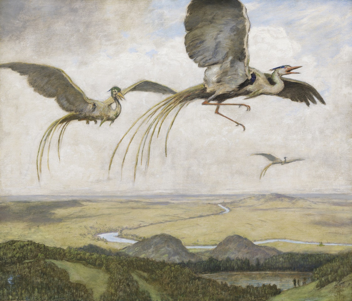 Wundervögel by Hans Thoma