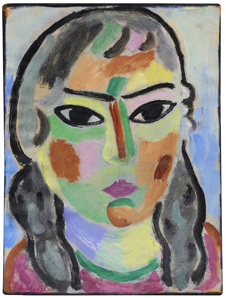 Mädchen by Alexej von Jawlensky