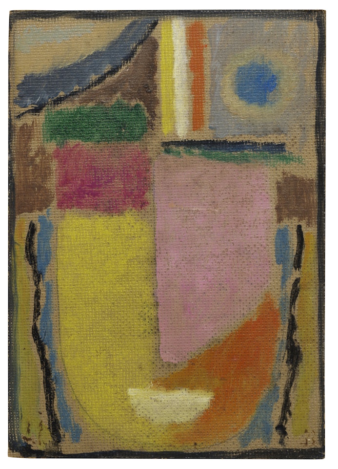 Abstrakter Kopf by Alexej von Jawlensky