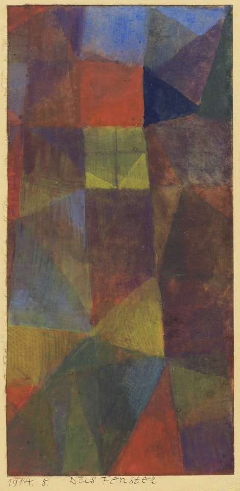 Das Fenster by Paul Klee