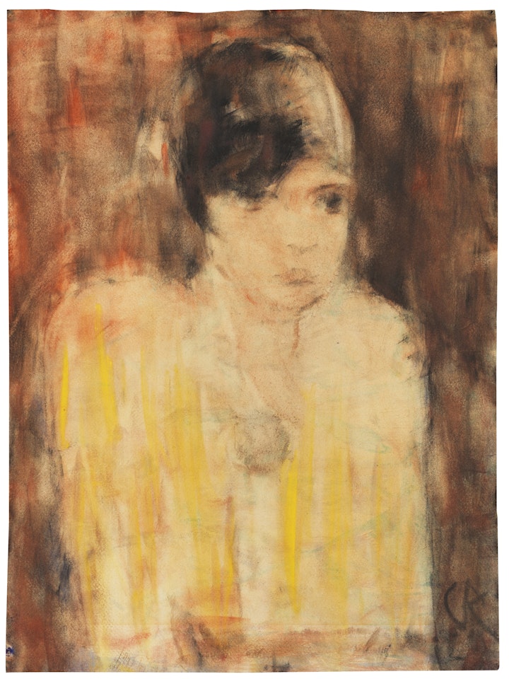 Kecke junge Dame (Flapper) by Christian Rohlfs