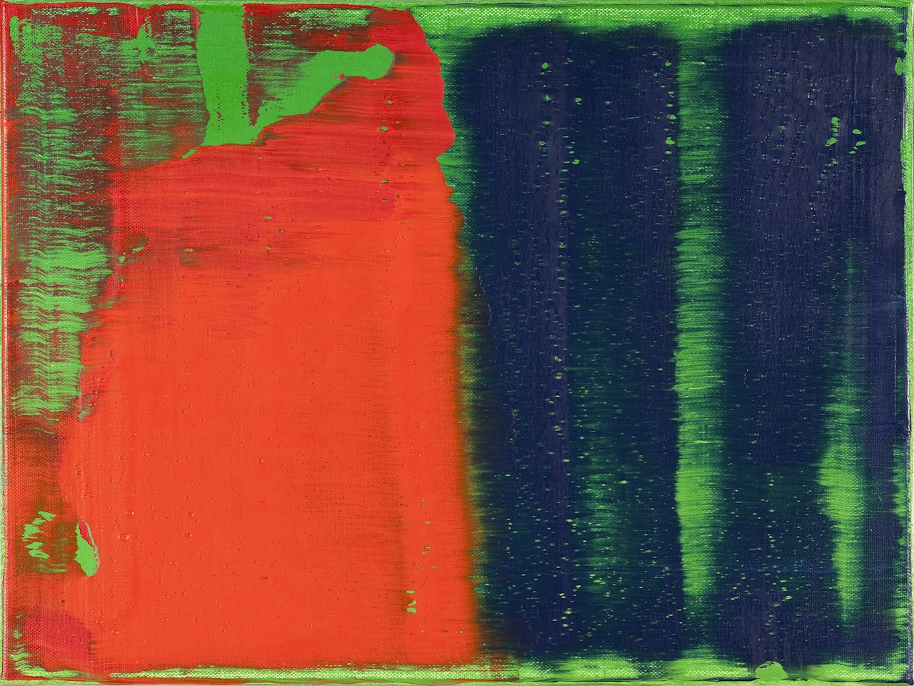 Grün-Blau-Rot by Gerhard Richter