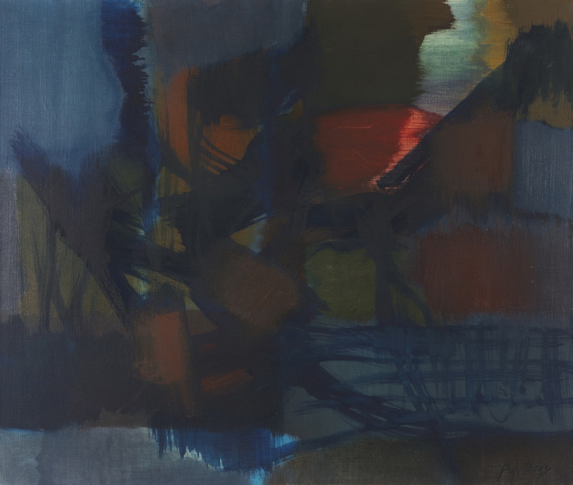 Spiegelung by Fritz Winter