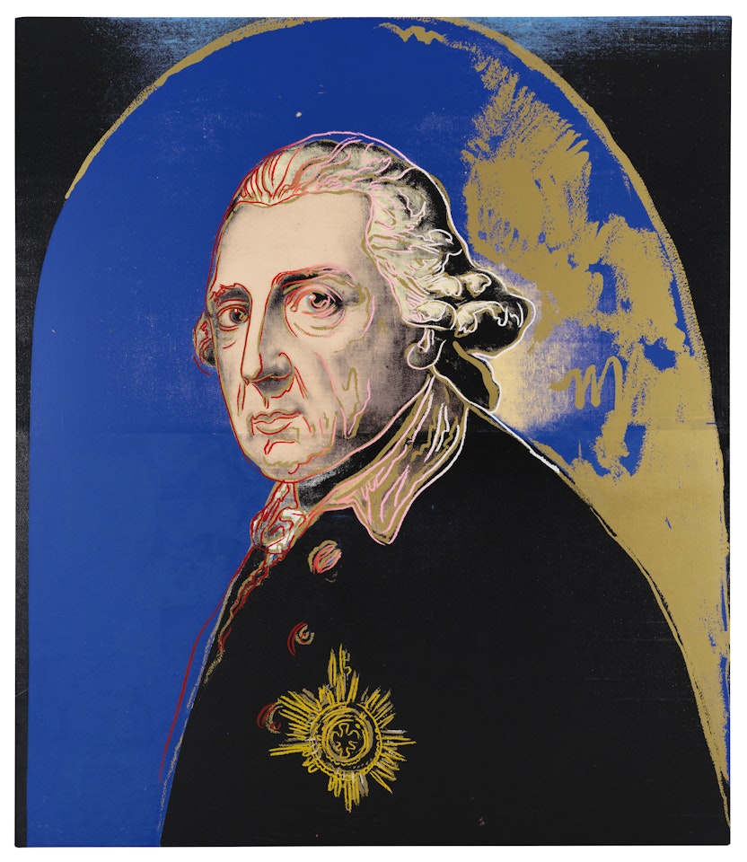 Friedrich II by Andy Warhol