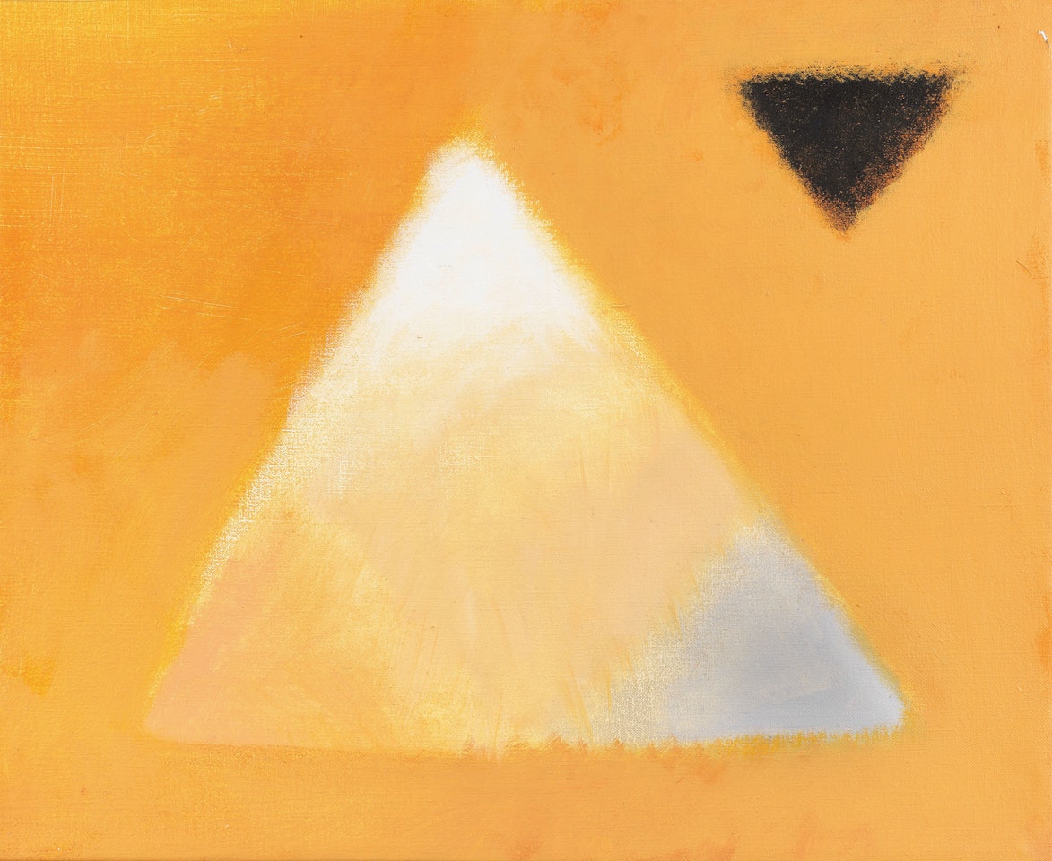 Pyramide im Licht Chromatische Konstruktion by Heinz Mack