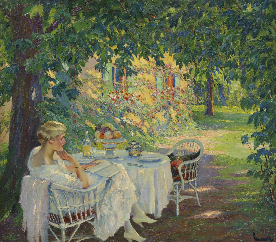 Im Schatten by Edward Cucuel