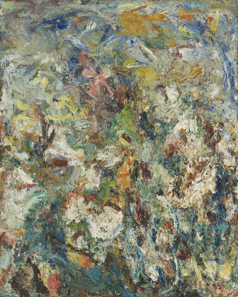 Sans titre (Peinture decorativ) by Eugène Leroy