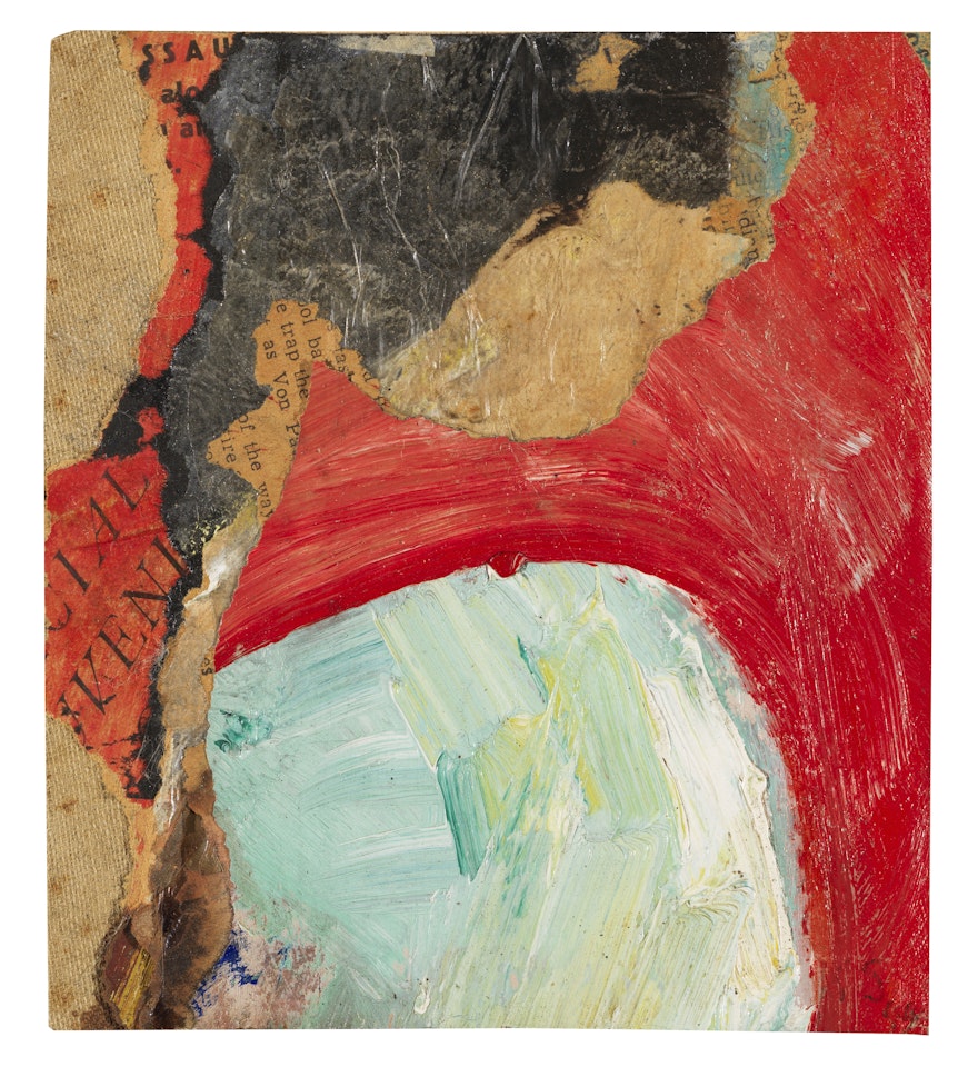 Ohne Titel (VENI). Merzzeichnung by Kurt Schwitters