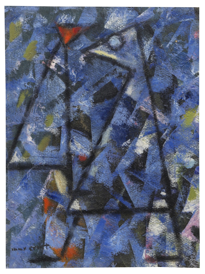 Promenade sous la neige by Max Ernst