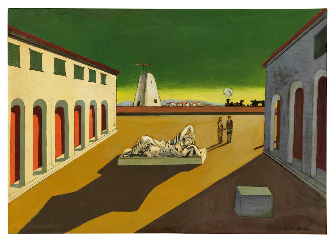 Piazza d'Italia by Giorgio de Chirico