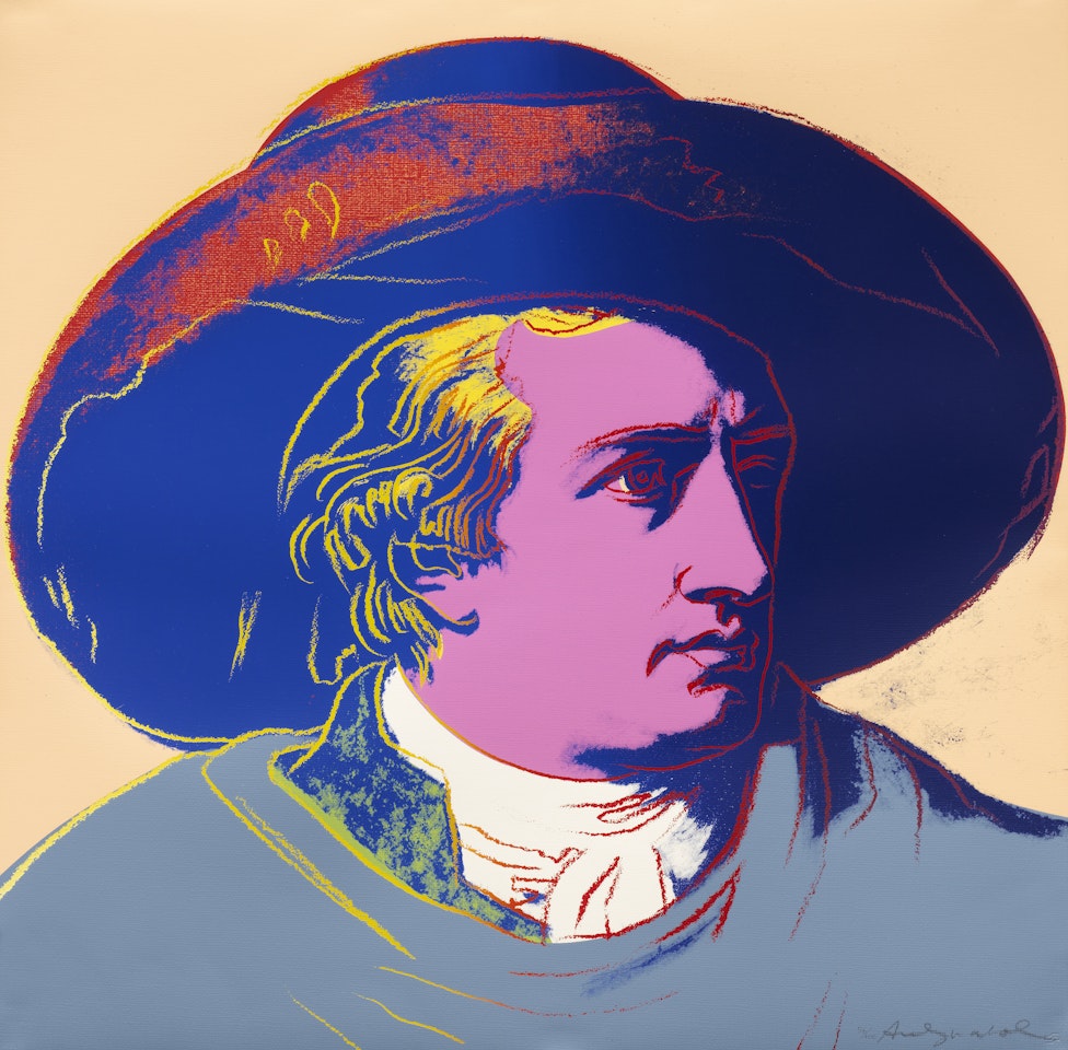 Goethe by Andy Warhol