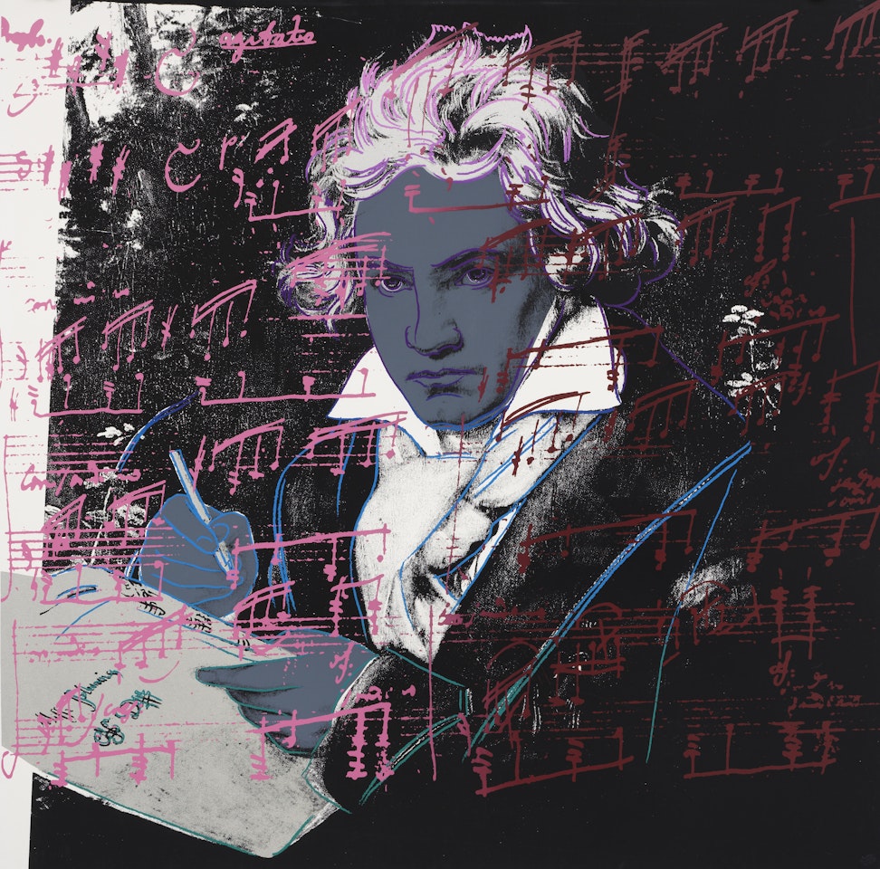 Beethoven by Andy Warhol