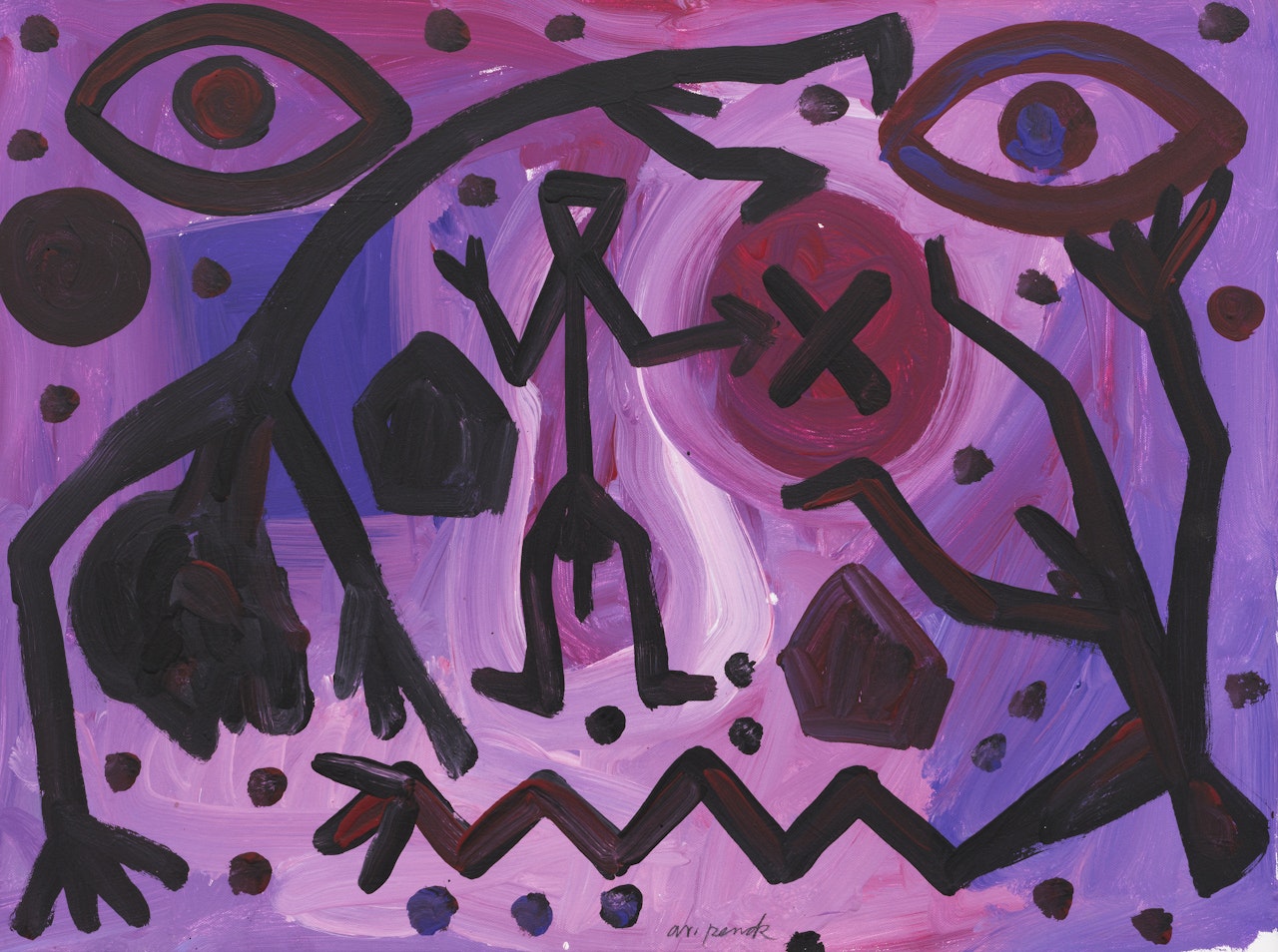 From the devil's kitchen by A.R. Penck