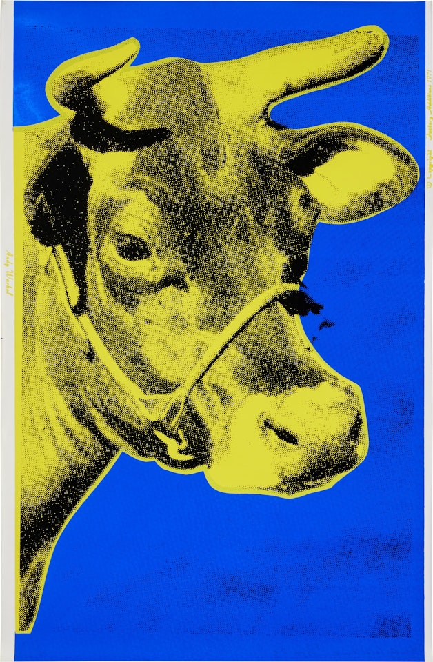 Cow by Andy Warhol