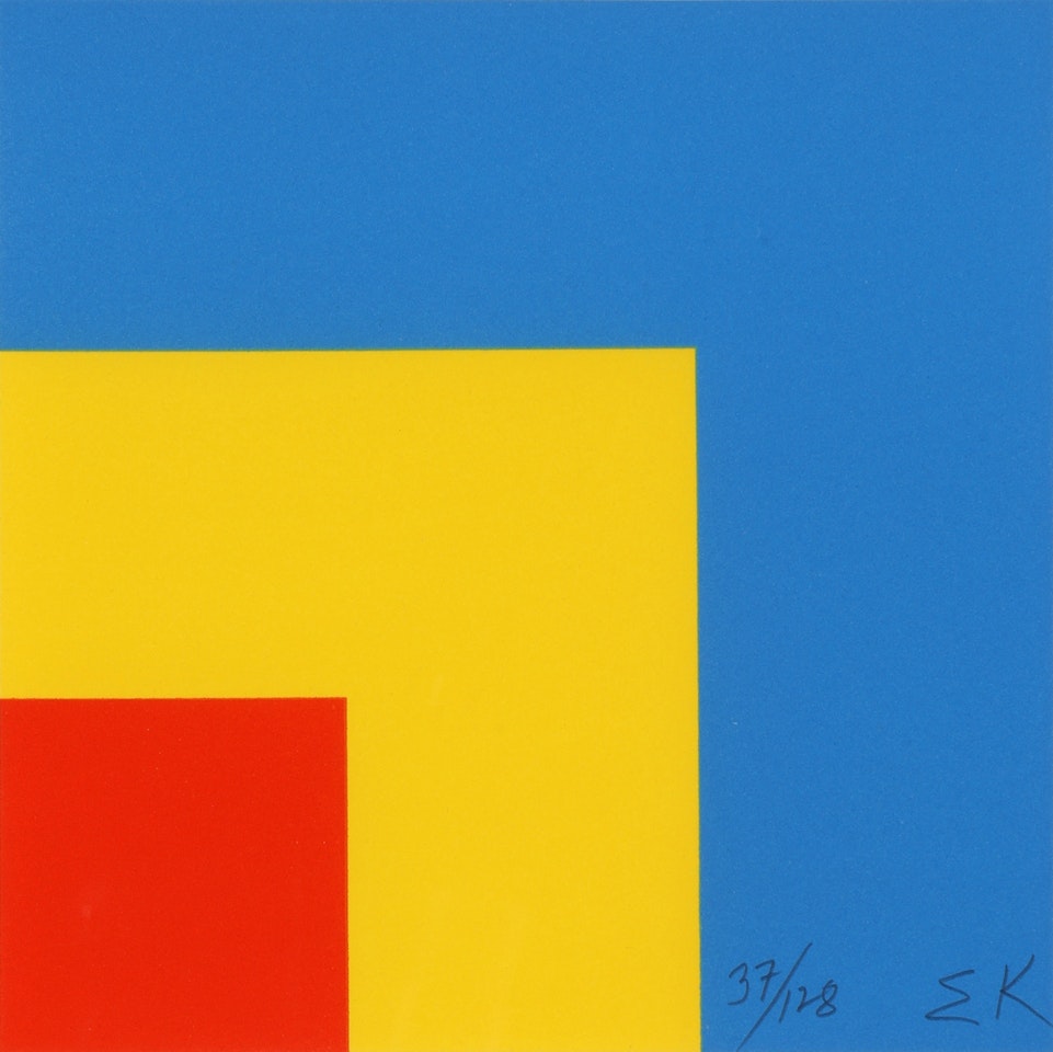 Red Yellow Blue by Ellsworth Kelly