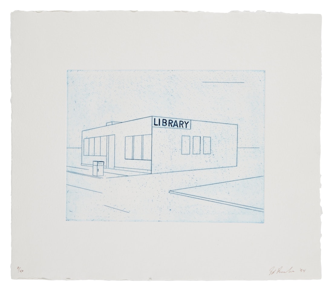 Library by Ed Ruscha