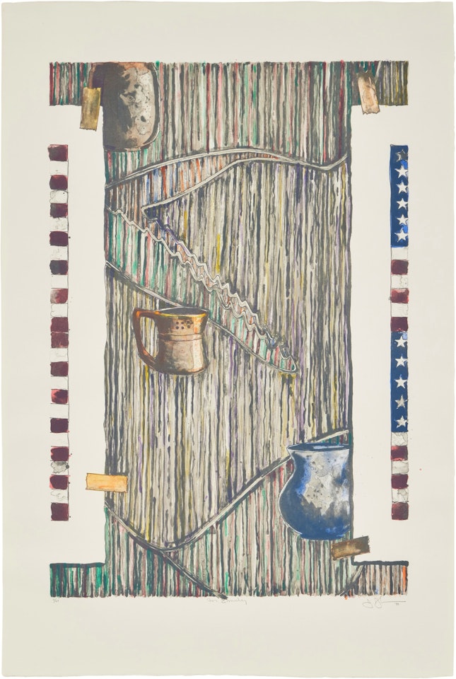 Ventriloquist by Jasper Johns