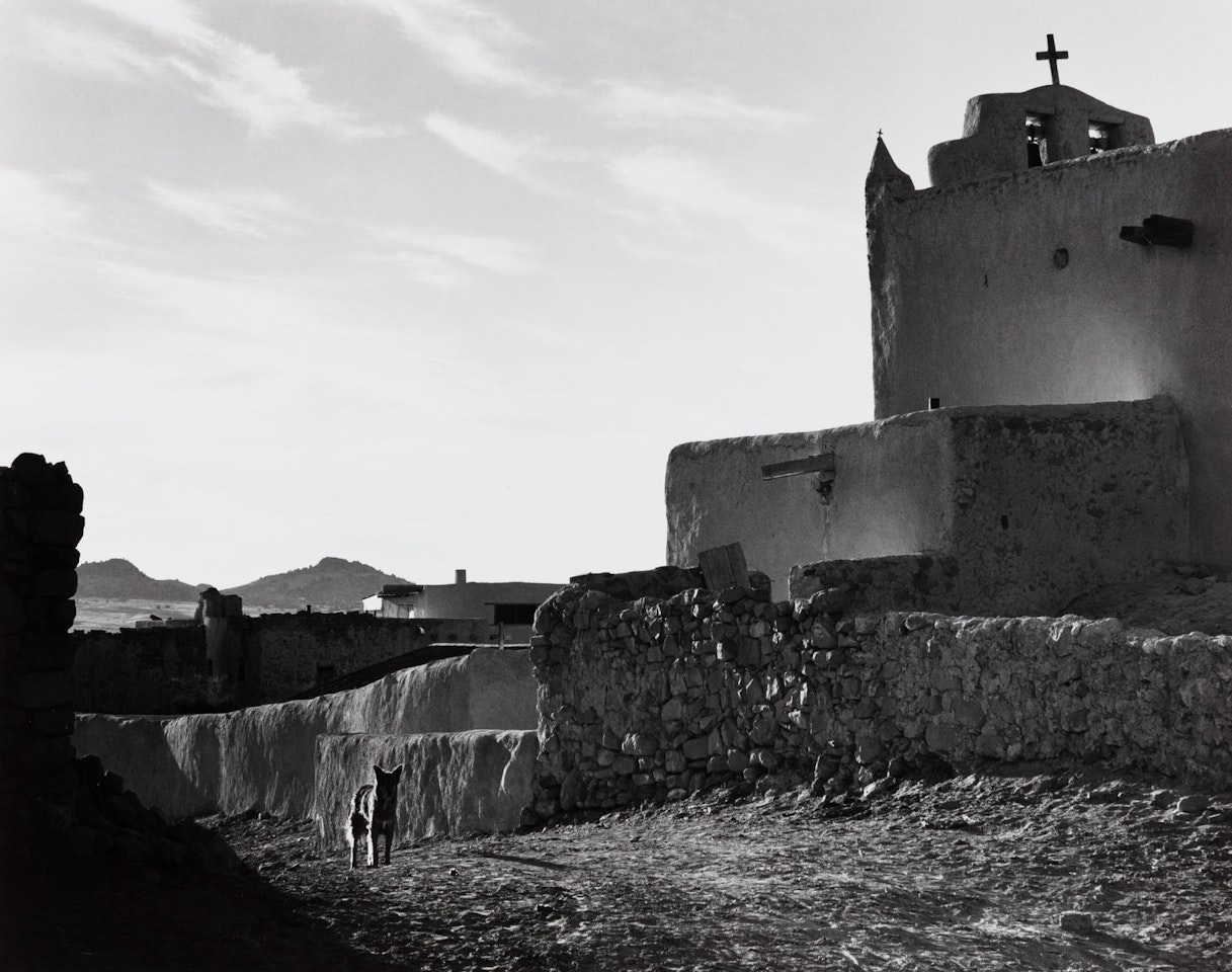 Laguna Pueblo, New Mexico by Ansel Adams