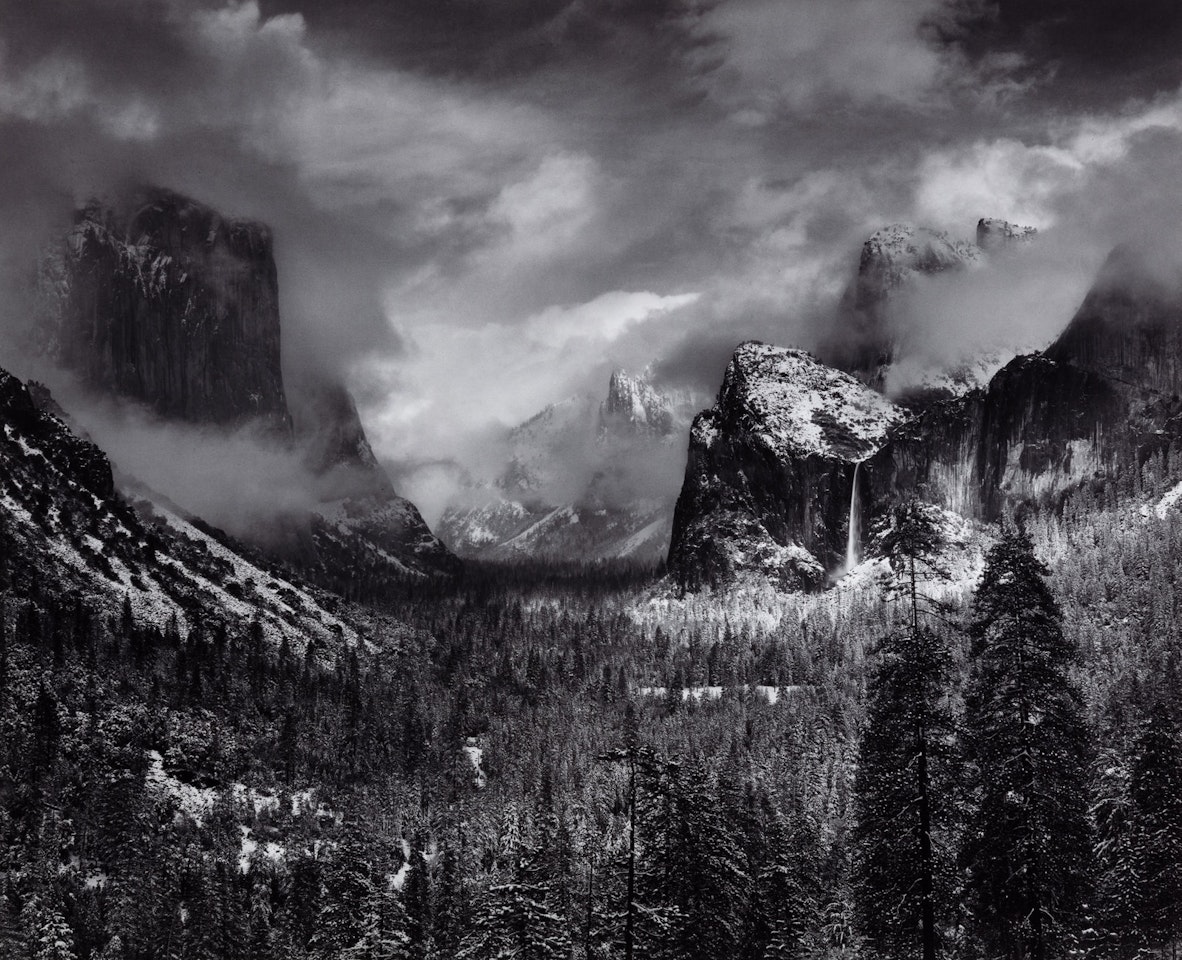 Clearing Winter Storm, Yosemite National Park, c. 1937 by Ansel Adams