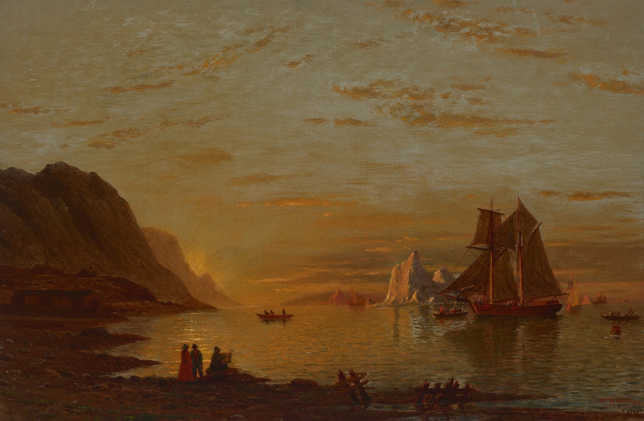 Artist in the Arctic by William Bradford