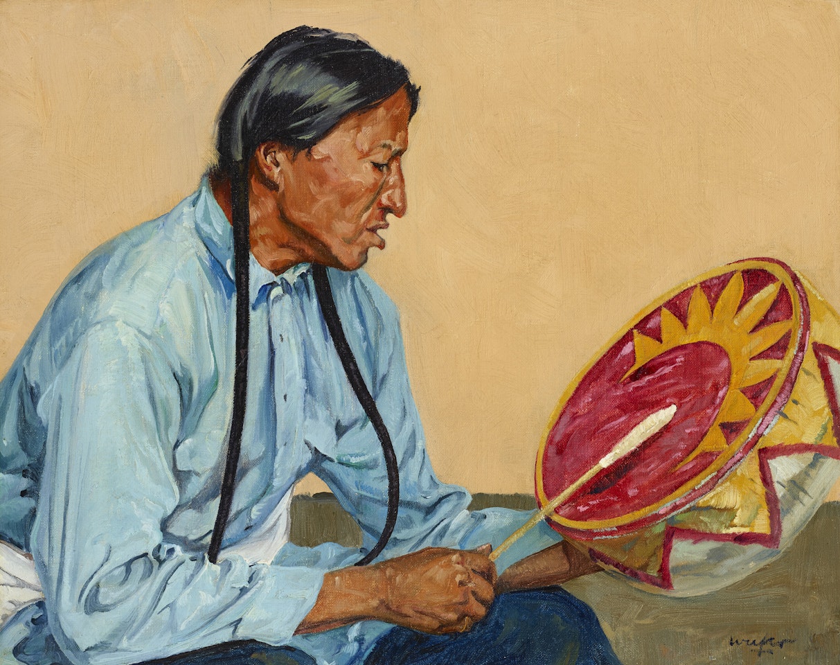 A Taos Song by Walter Ufer