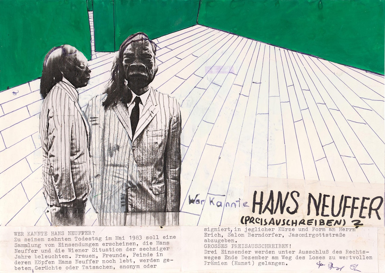 Wer kannte Hans Neuffer (Preisausschreiben) by Franz West