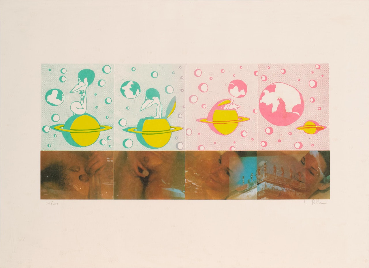 Hallo Shiva by Sigmar Polke