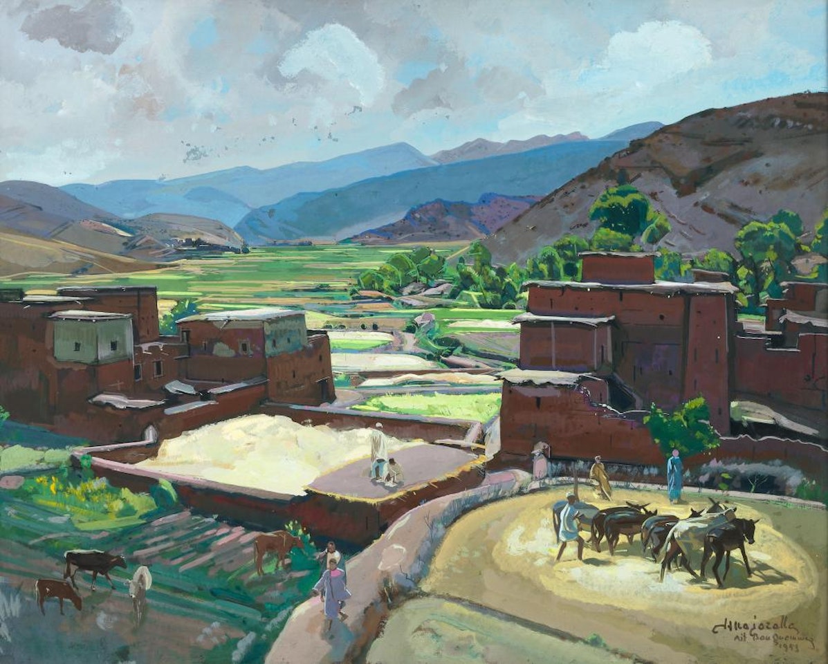 Kasbah de Aït Bou Guemmez by Jacques Majorelle