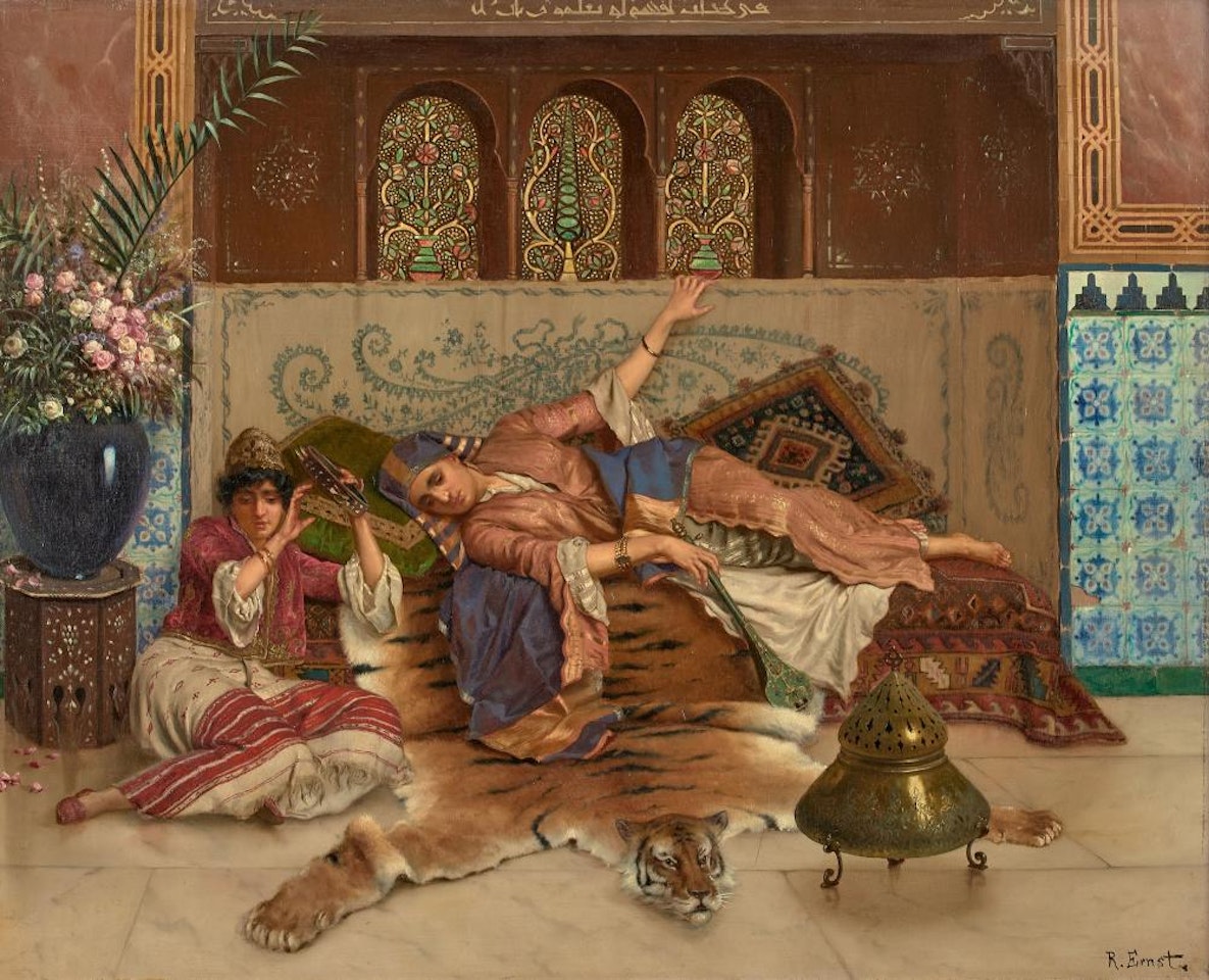 La mélodie by Rudolf Ernst