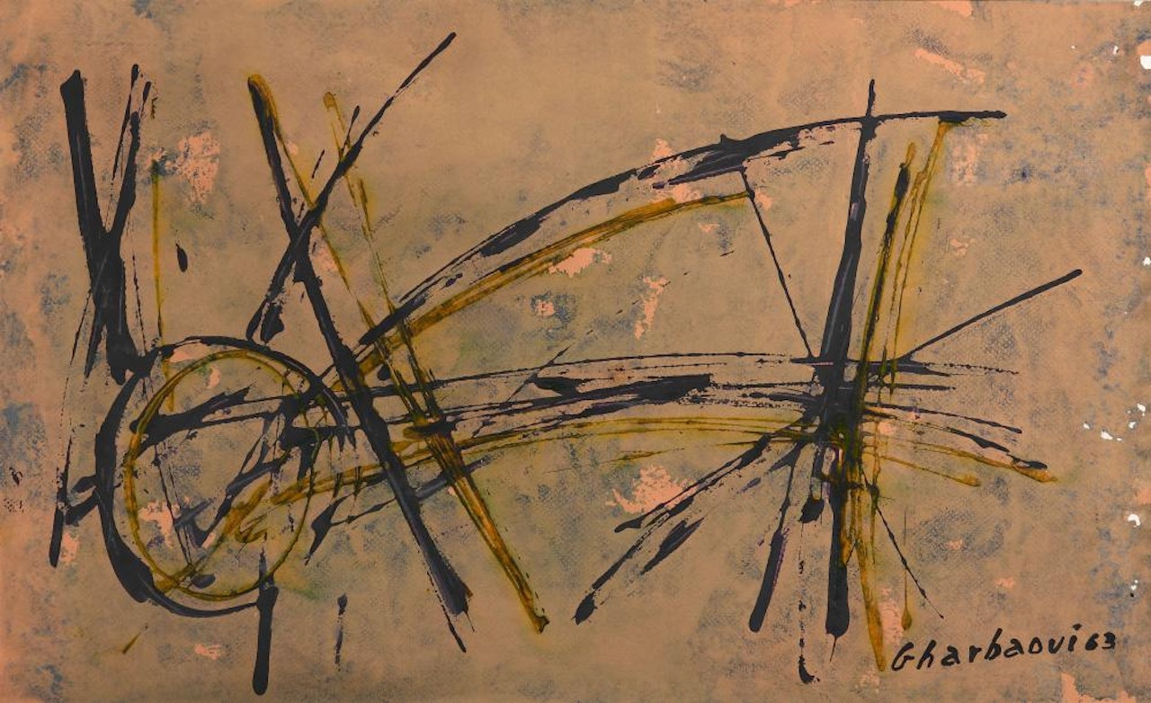Sans Titre by Jilali Gharbaoui
