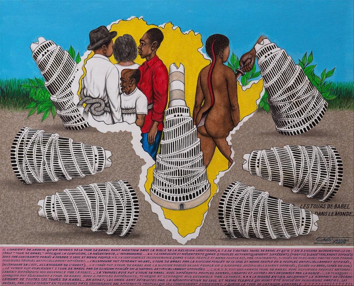 Les tours de Babel dans le monde by Chéri Samba