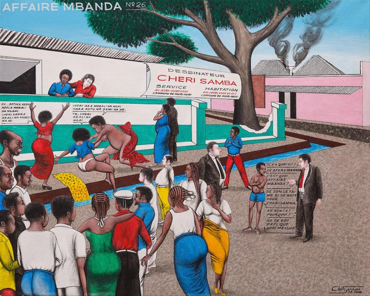 Affaire Mbanda n°26 by Chéri Samba