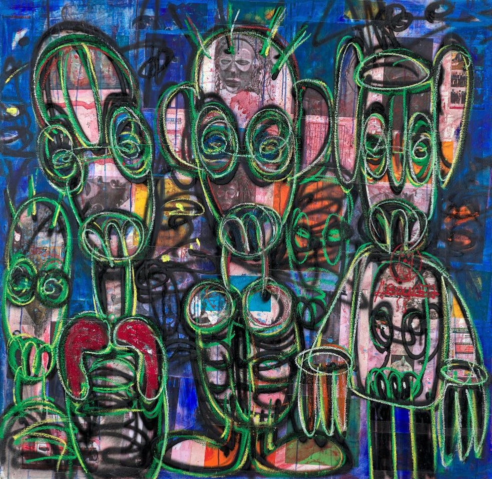 Sans Titre by Aboudia Abdoulaye Diarrassouba