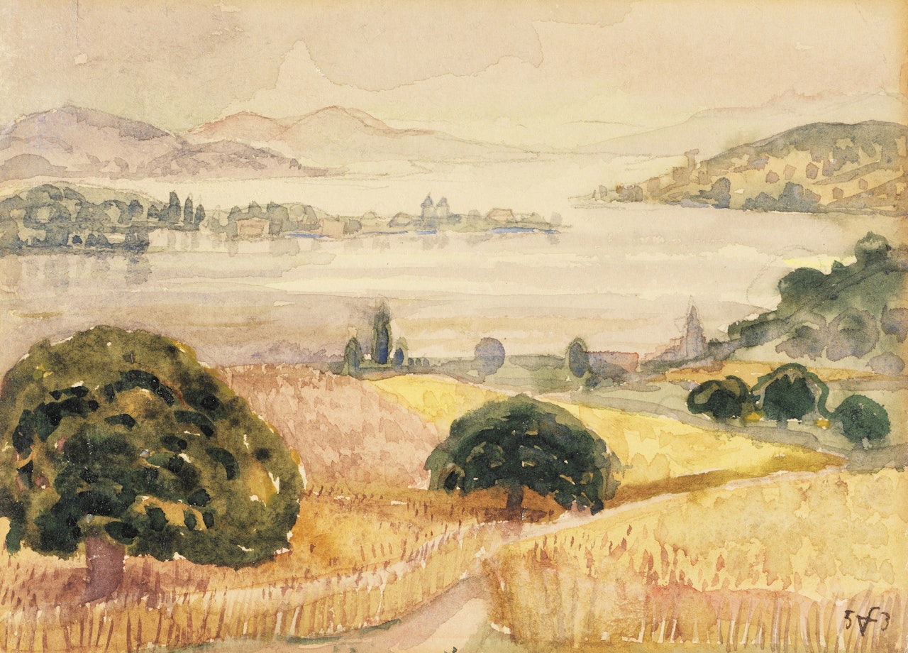 August am Bodensee by Otto Dix