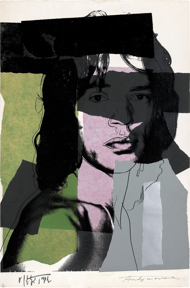 Mick Jagger (F. & S. 145) by Andy Warhol