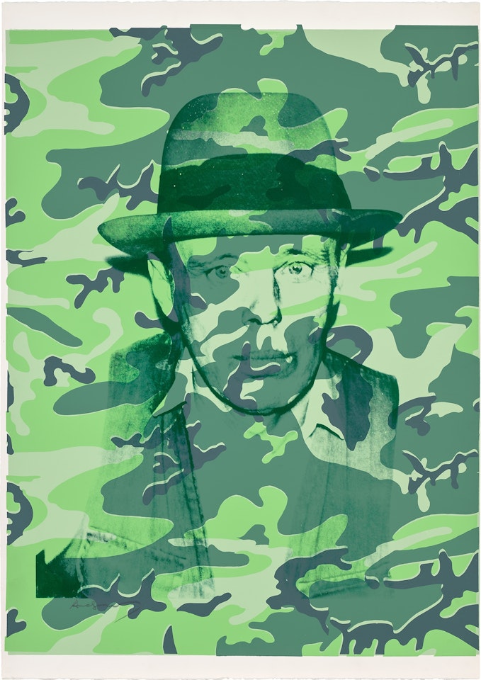 Joseph Beuys in Memoriam (see F. & S. 371) by Andy Warhol