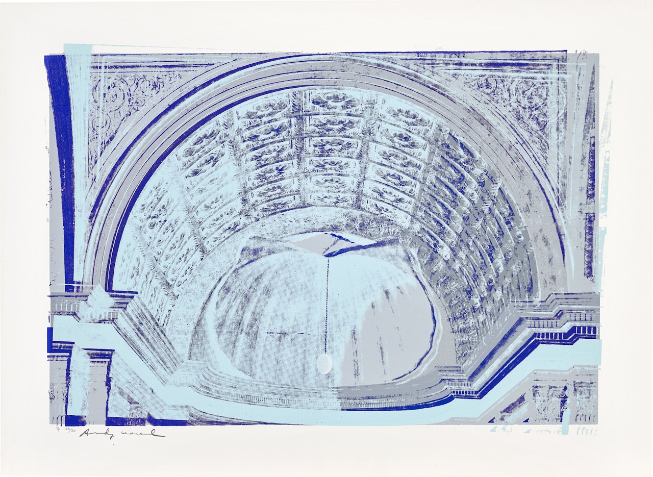 Details of Renaissance Paintings (Piero della Francesca, Madonna del Duca da Montefeltro, circa ) (see F. & S. 316A) by Andy Warhol