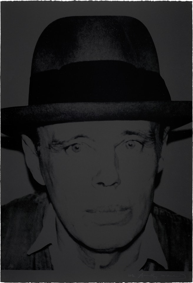 Joseph Beuys (see F. & S. 245-247) by Andy Warhol