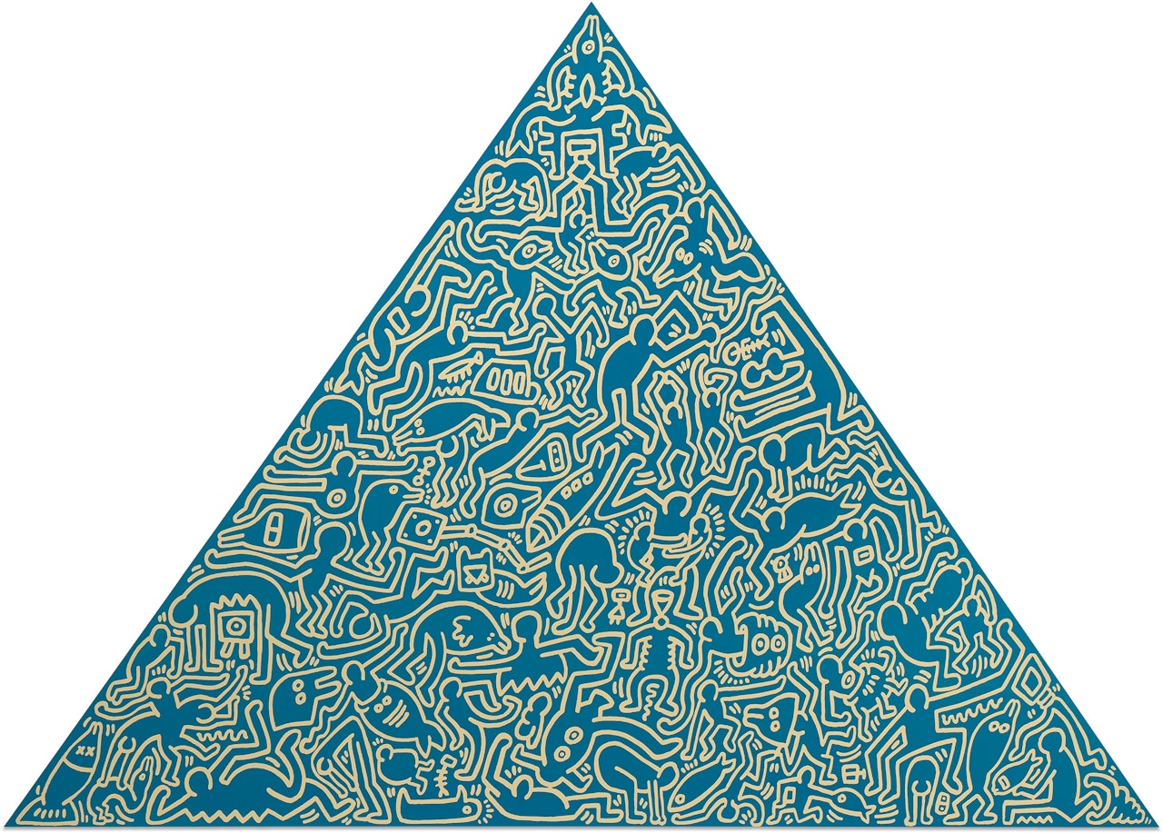 Pyramid by Keith Haring
