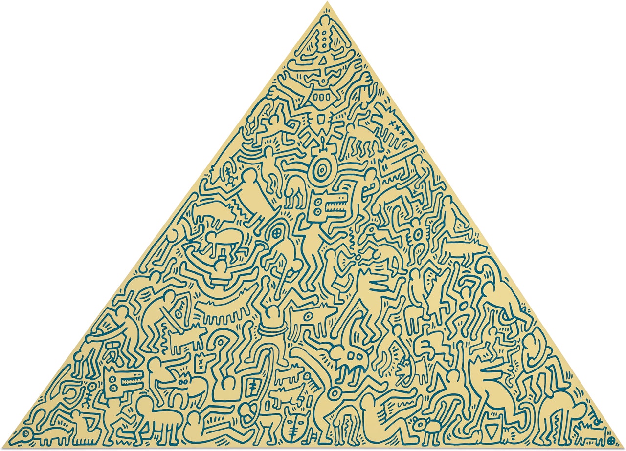 Pyramid by Keith Haring