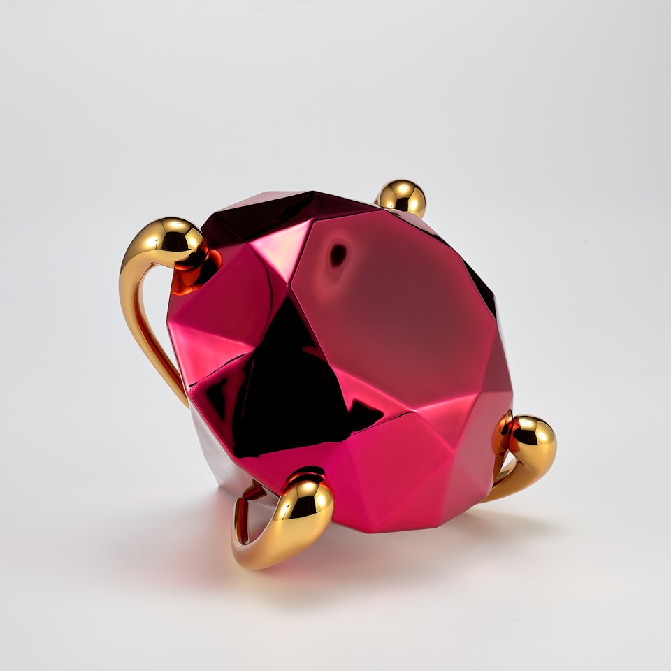 Diamond (Red) by Jeff Koons